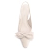 Scarpin Couro Off White - imagem 5
