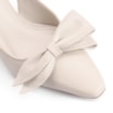 Scarpin Couro Off White - imagem 6