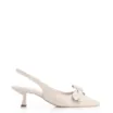 Scarpin Couro Off White - imagem 2