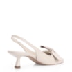 Scarpin Couro Off White - imagem 3