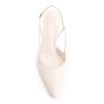 Scarpin Couro Off White - imagem 5
