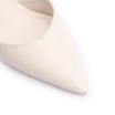 Scarpin Couro Off White - imagem 6