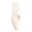 Scarpin Couro Off White - imagem 5