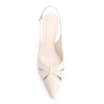 Scarpin Couro Off White - imagem 5