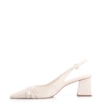 Scarpin Couro Off White - imagem 4