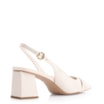 Scarpin Couro Off White - imagem 3