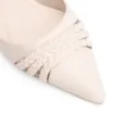 Scarpin Couro Off White - imagem 6