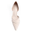 Scarpin Couro Off White - imagem 5