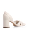 Scarpin Couro Off White - imagem 3