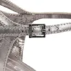 Scarpin Couro Prata - imagem 8