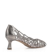 Scarpin Couro Prata - imagem 3