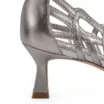 Scarpin Couro Prata - imagem 7