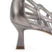 Scarpin Couro Prata - imagem 7