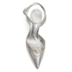 Scarpin Couro Prata - imagem 6