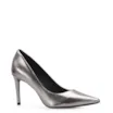 Scarpin Couro Prata - imagem 1