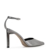 Scarpin Couro Prata - imagem 4