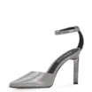 Scarpin Couro Prata - imagem 5
