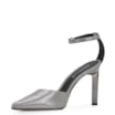 Scarpin Couro Prata - imagem 5