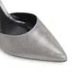 Scarpin Couro Prata - imagem 7