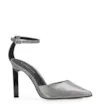 Scarpin Couro Prata - imagem 1