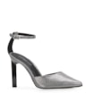 Scarpin Couro Prata - imagem 1