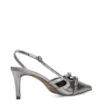 Scarpin Couro Prata - imagem 3