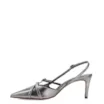 Scarpin Couro Prata - imagem 4
