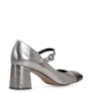 Scarpin Couro Prata - imagem 4