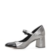 Scarpin Couro Prata - imagem 5