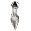 Scarpin Couro Prata - imagem 6