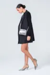 Scarpin Couro Prata - imagem 8