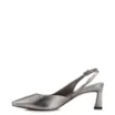 Scarpin Couro Prata - imagem 4