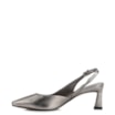 Scarpin Couro Prata - imagem 4