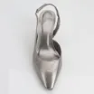 Scarpin Couro Prata - imagem 5