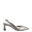 Scarpin Couro Prata - imagem 2