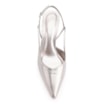 Scarpin Couro Prata - imagem 5
