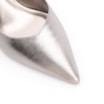 Scarpin Couro Prata - imagem 6