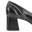 Scarpin Couro Preto - imagem 7