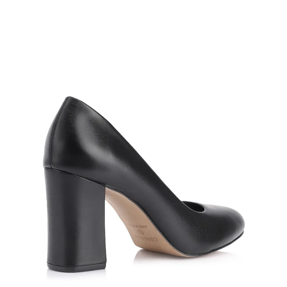 Scarpin Couro Preto - imagem 3