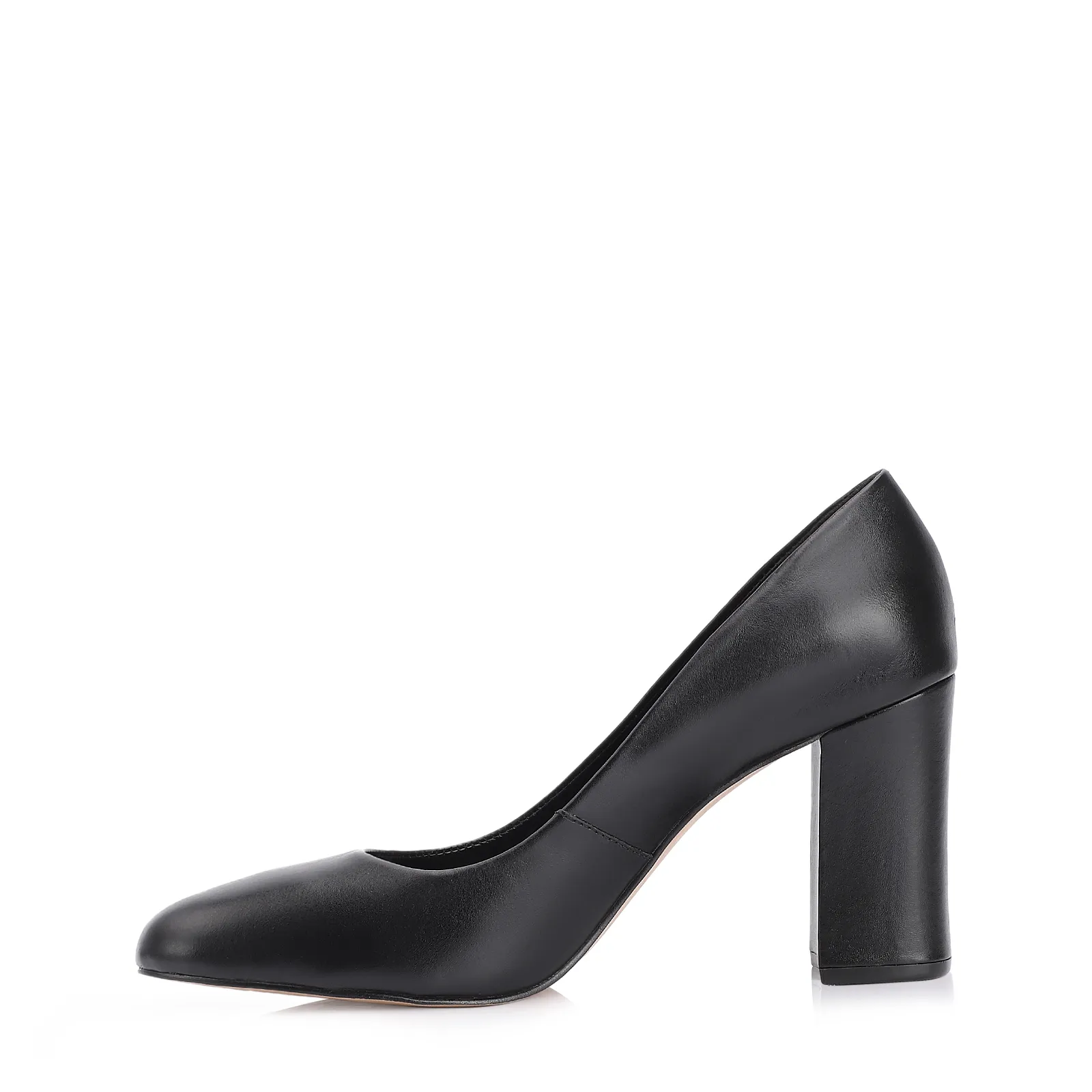 Scarpin Couro Preto
