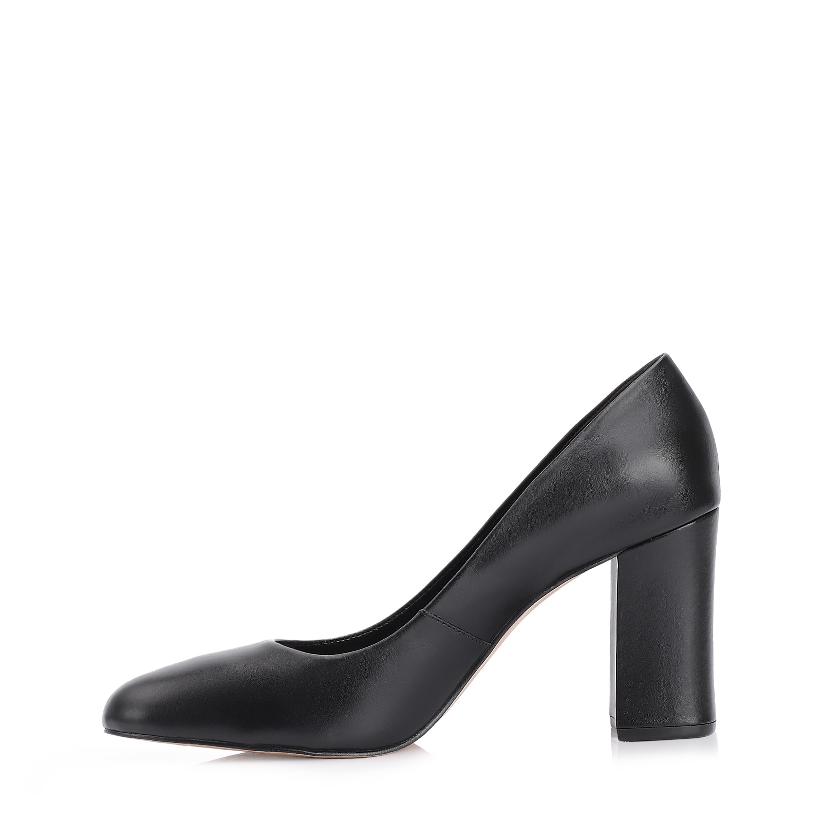 Scarpin Couro Preto