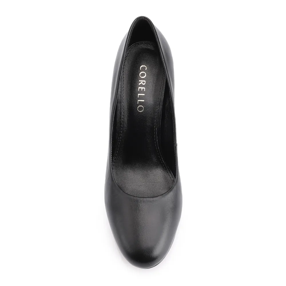 Scarpin Couro Preto - imagem 5