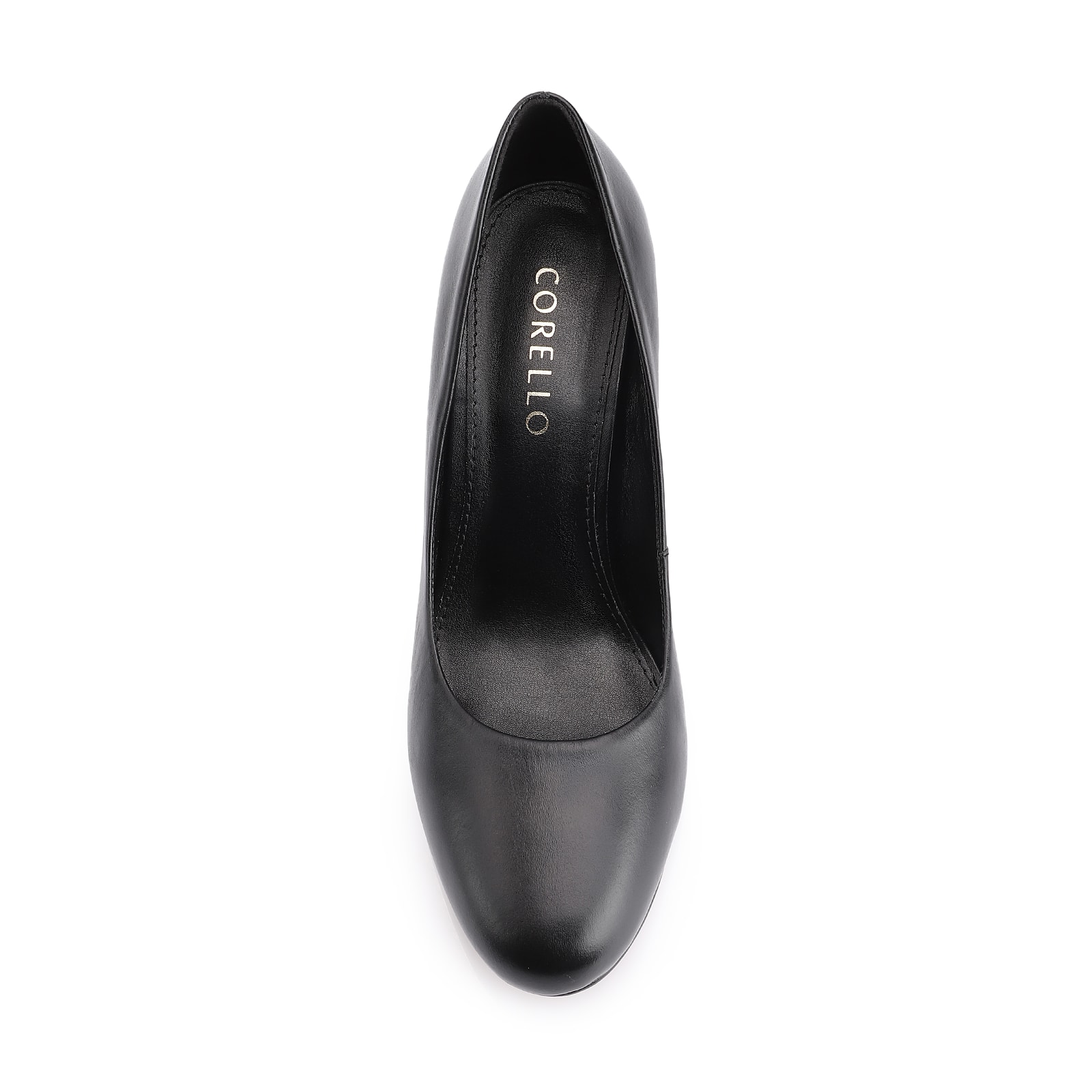Scarpin Couro Preto