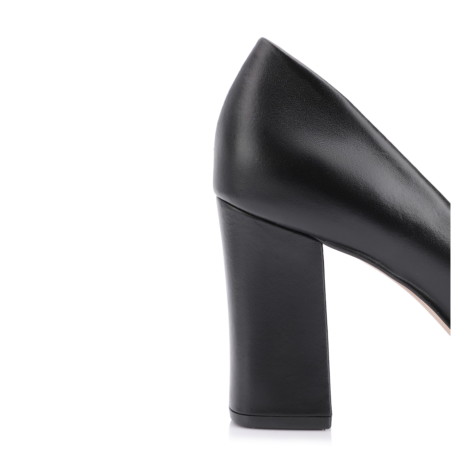 Scarpin Couro Preto