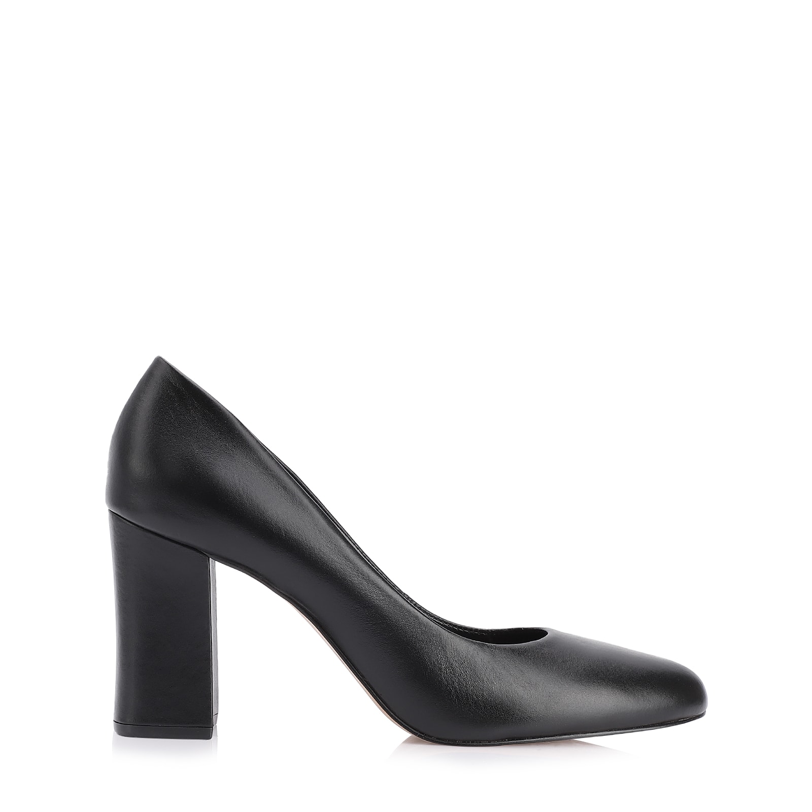 Scarpin Couro Preto