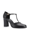 Scarpin Couro Preto - imagem 1