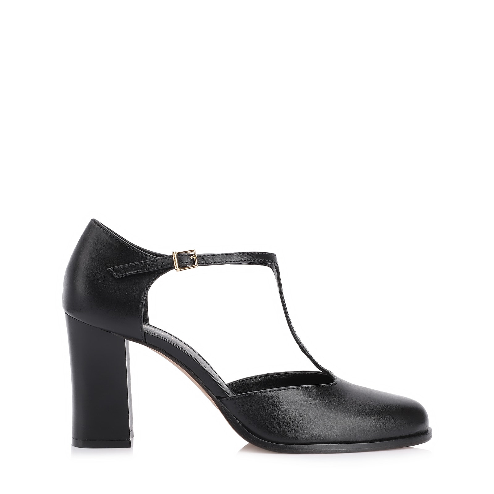 Scarpin Couro Preto