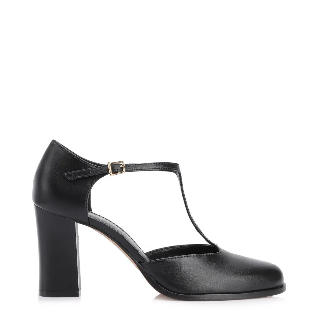 Scarpin Couro Preto - foto 3
