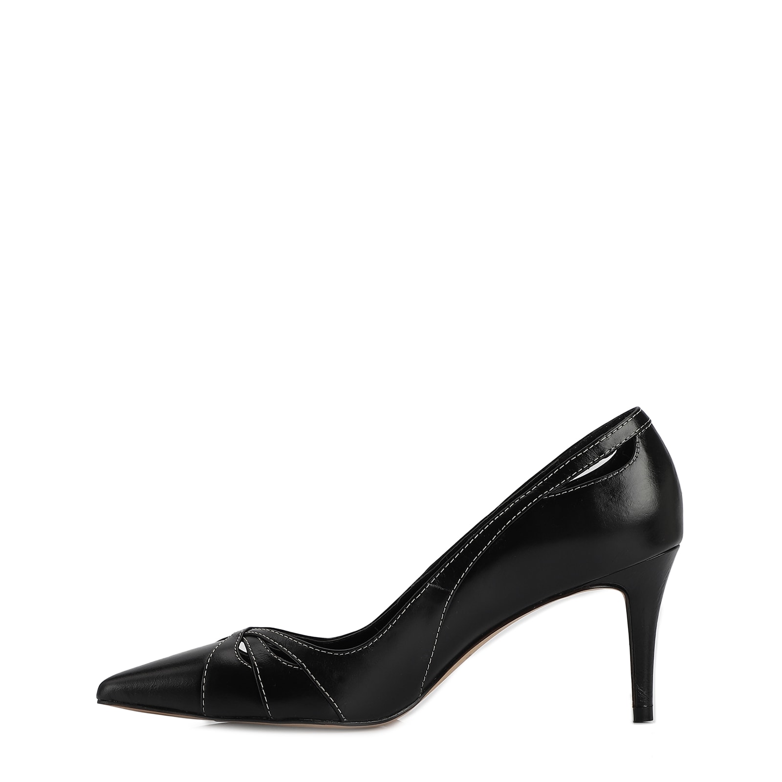 Scarpin Couro Preto