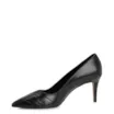 Scarpin Couro Preto - imagem 4
